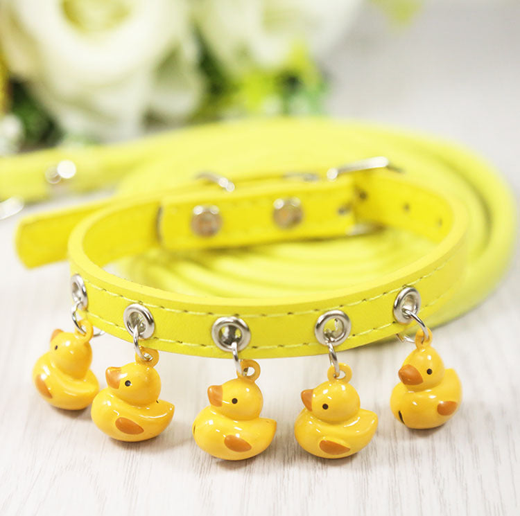 style: YellowD, Size: S - Pet collar