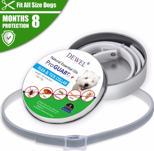 style: Dog, Quantity: 5pcs - Premium Flea and Tick Collar