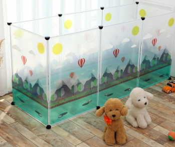 style: B - Pet transparent fence