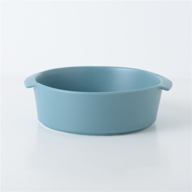 Medium dog food bowl