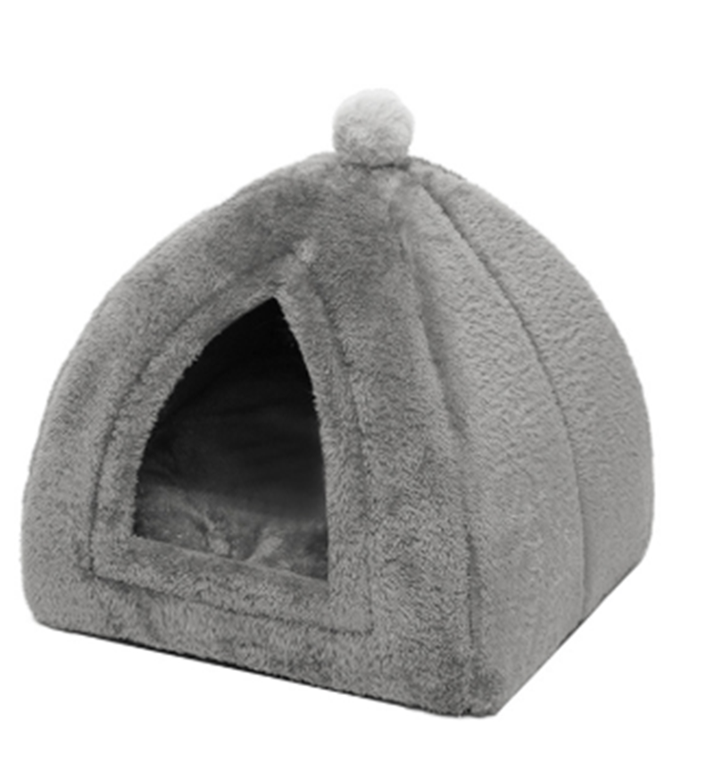 style: A, Size: M - Warm Cat House Closed Folding Pet House