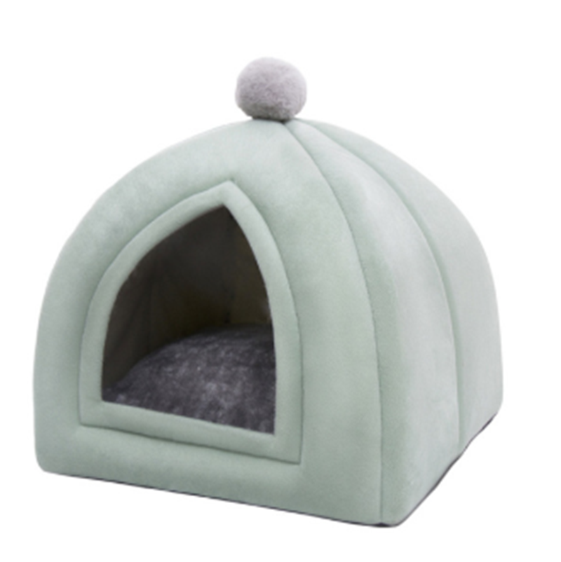 style: D, Size: L - Warm Cat House Closed Folding Pet House