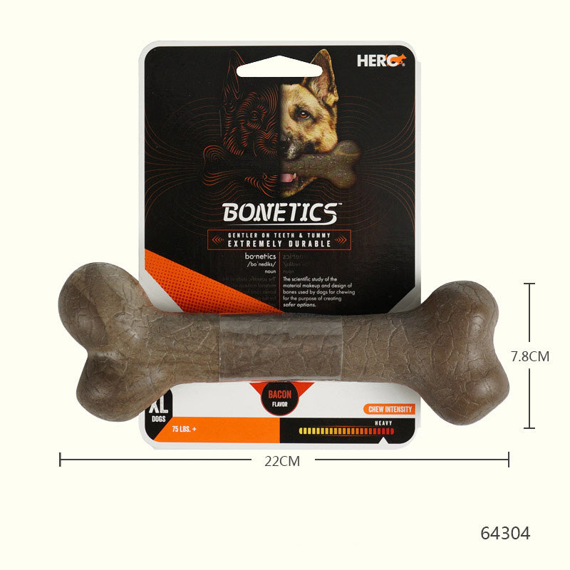 style: H - Pet Dog Bite Resistant Molar Bone Toy