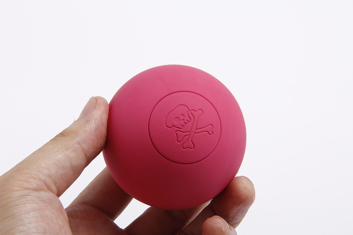 style: D - Rubber Pet Solid Bouncy Ball Dog Toy