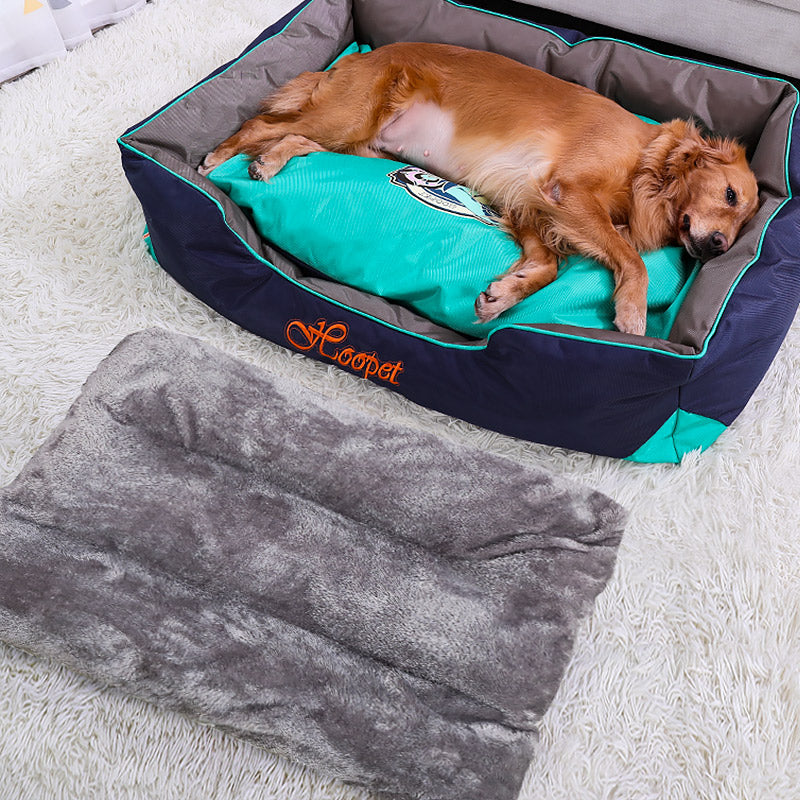 style: Style F, Size: L - Summer Fully Removable And Washable Big Dog Mat