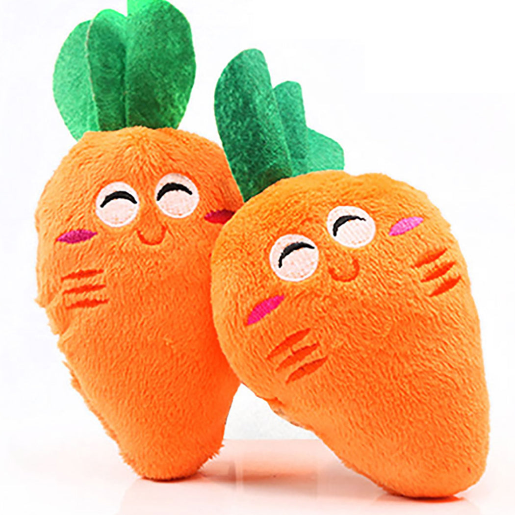 style: Radish - Gooddog, Dog, Plush Vocal Toys, Fruits, Cartoons, Pets, Cats, Toys, Pet Supplies