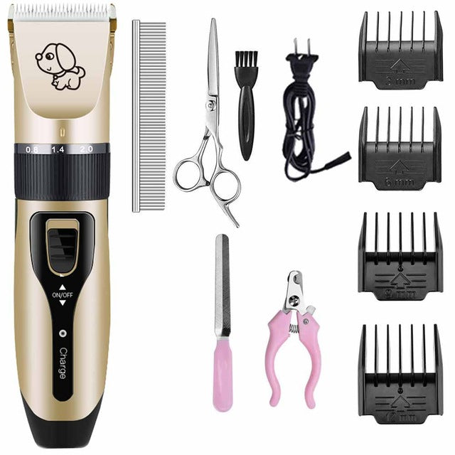 style: C - Dog Hair Clipper Pet Hair Shaver