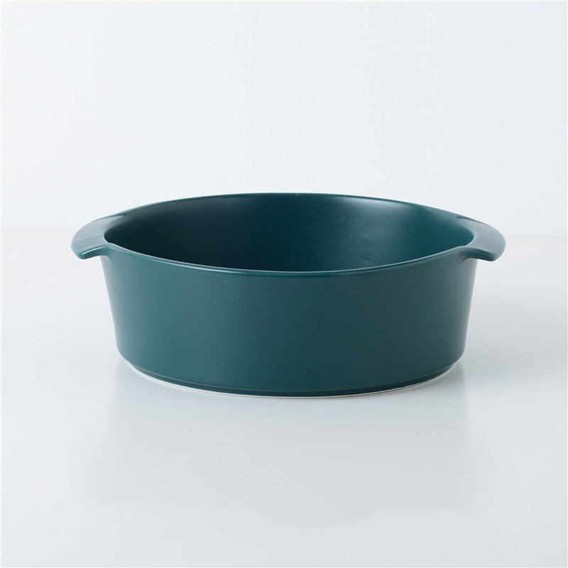 Medium dog food bowl