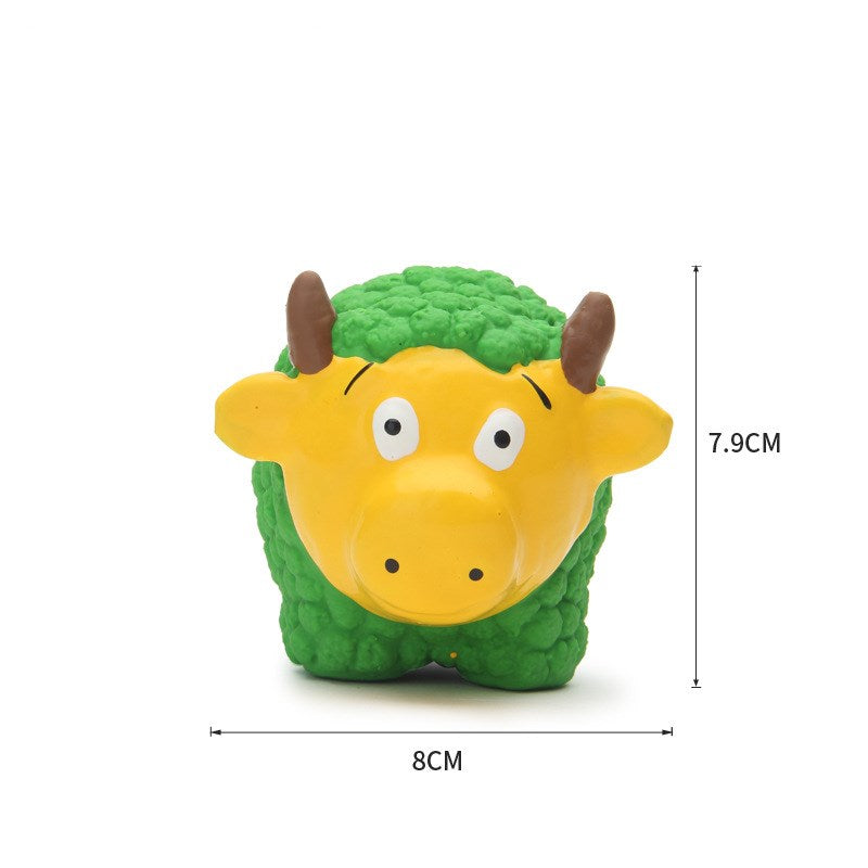 Animal shape latex toys