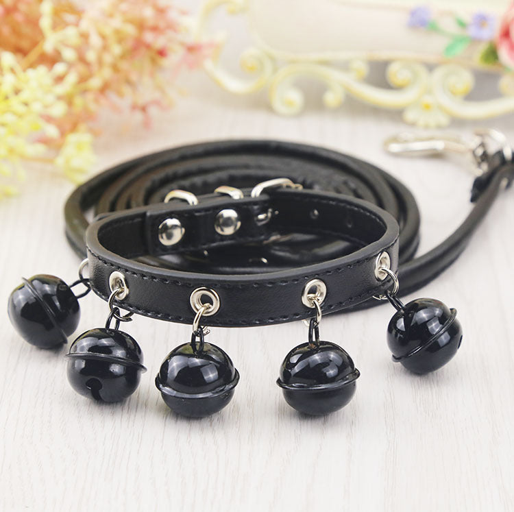 style: Black, Size: S - Pet collar