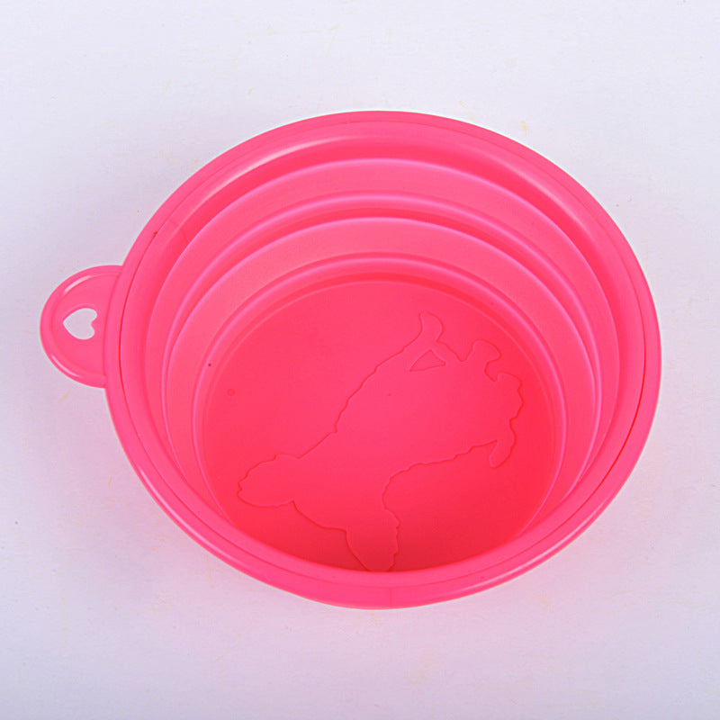 Popular pet folding bowl