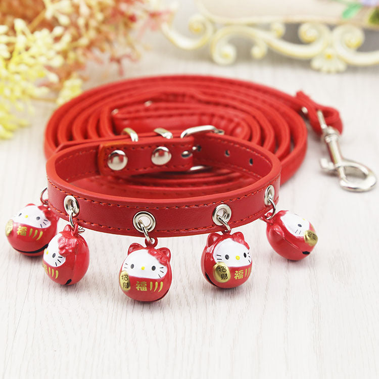 style: RedB, Size: M - Pet collar