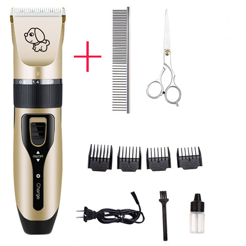 style: D - Dog Hair Clipper Pet Hair Shaver