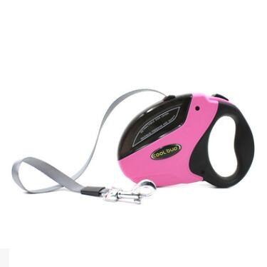 Ch?ngw z?dng sh?nsu qinyn sh?ng fnghu qin g?u q? 5 m 50kg d? zhngx?ng qun li g?u sh?ng 29/5000 Pet automatic telescopic leash rope non-slip dog dog 5 m 50kg large and med