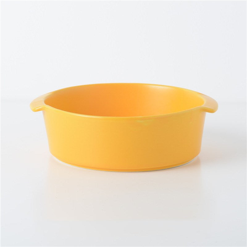 Medium dog food bowl