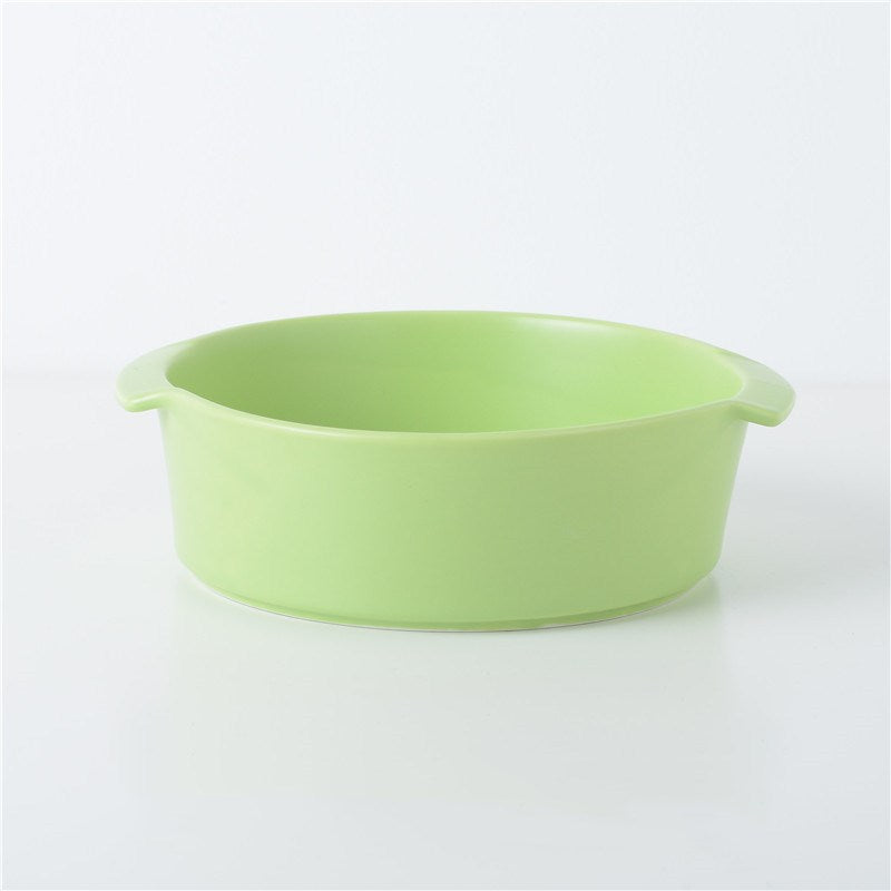 Medium dog food bowl