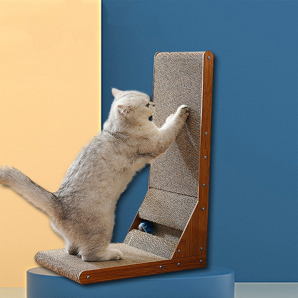 Vertical Cat Scratching Pad Cat Claw Grinder Multi-faceted Removable Replaceable Cat Scratcher large