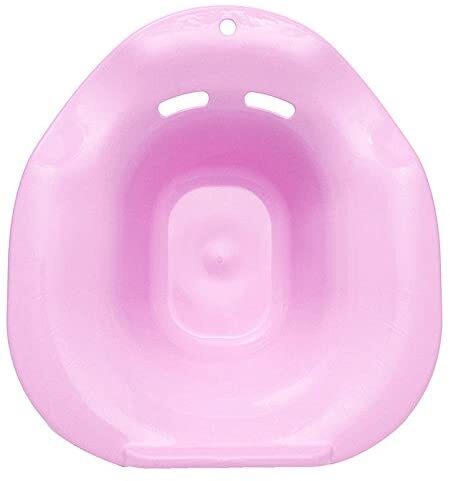 Bedpans Anti-splashing Cat Toilet Litter Container Tray for Pet Training Pink