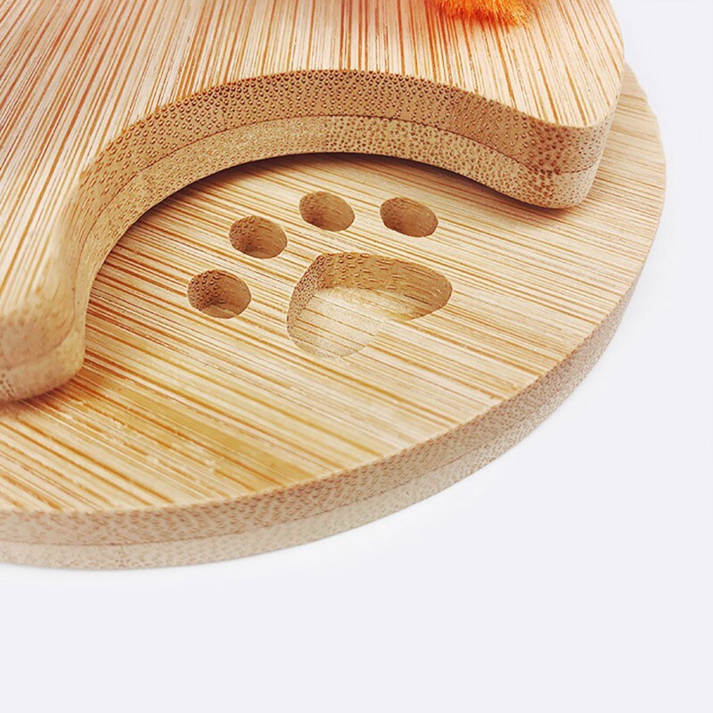 Simulation Mouse Scratching Plate Pet Cat Turntable Toy Scratcher Plate As shown in color_L