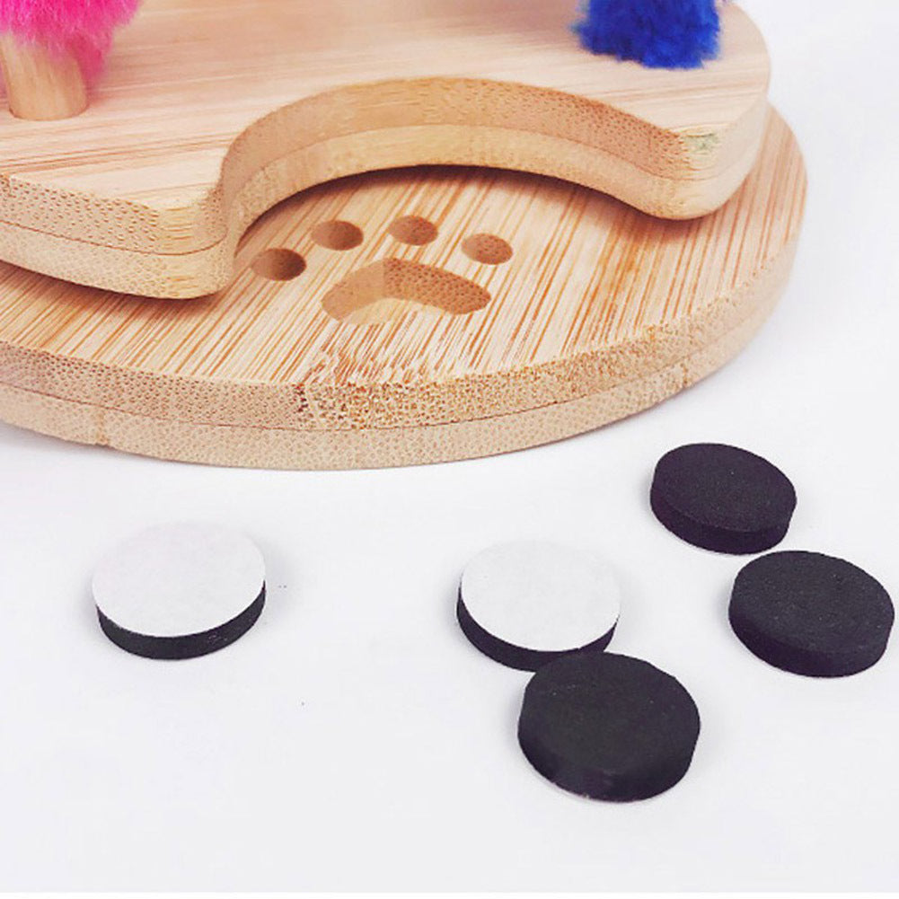 Simulation Mouse Scratching Plate Pet Cat Turntable Toy Scratcher Plate As shown in color_L