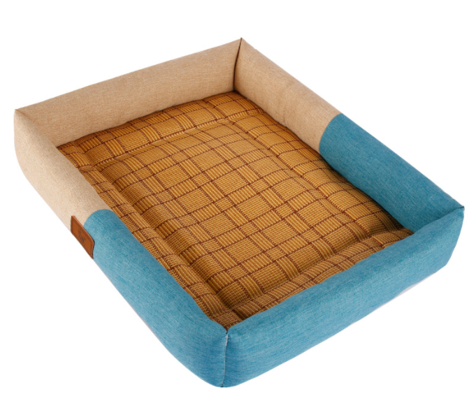 style: C, Size: S - Pet Mat Mat Nest Four Seasons Universal Rattan Pet Nest